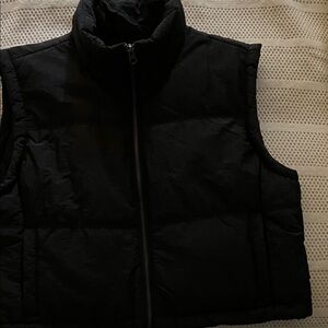 Thread & Supply Midnight Cropped Puffer Vest